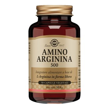 solgar - amino ornitina 500 50 capsule