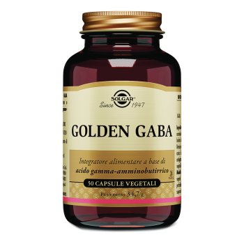 solgar - golden gaba 50 capsule vegetali