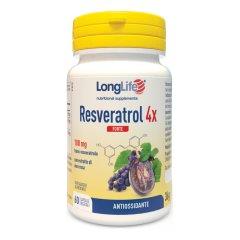 longlife resveratrol 4x 60cps