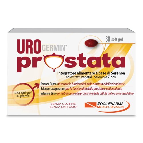 Urogermin Prostata Integratore Alimentare Di Serenoa Repens 30 Softgel