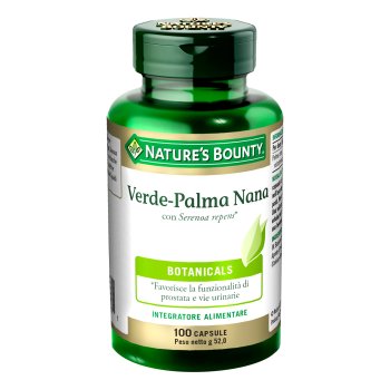 nature's bounty - verde palma nana 100 capsule