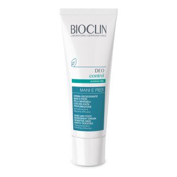 bioclin deo control crema mani e piedi deodorante ipersudorazione 30ml