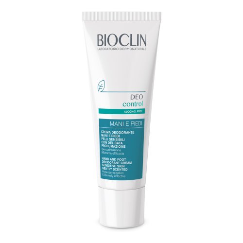 Bioclin Deo Control Crema Mani E Piedi Deodorante Ipersudorazione 30ml