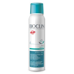 bioclin deo control talc spray deodorante per ipersudorazione con delicata profumazione 150ml