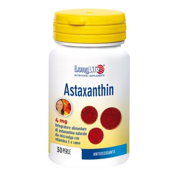 longlife astaxanthin 4mg 30prl