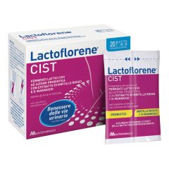 Lactoflorene Cist - Integratore Di Fermenti Lattici Vivi Ad Azione Probiotica E Mirtillo Rosso Cranberry 20 Bustine