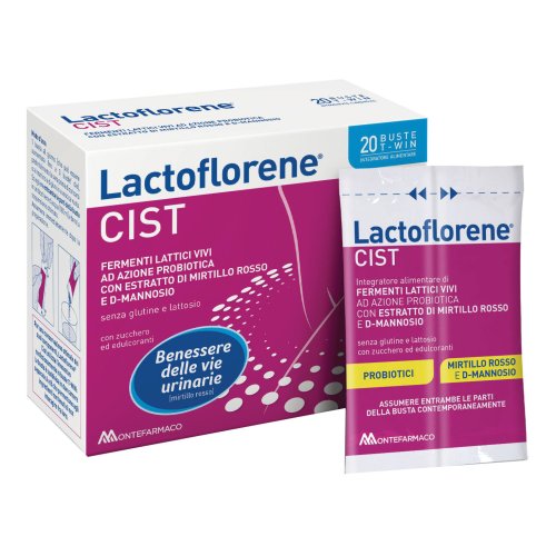 Lactoflorene Cist - Integratore Di Fermenti Lattici Vivi Ad Azione Probiotica E Mirtillo Rosso Cran