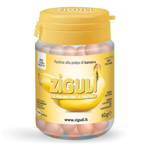 ZIGULI-BANANA 100PALLINE 60G