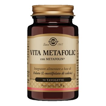 solgar - vita metafolic 50 tavolette