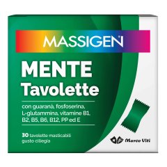 massigen mente 30 tavolette masticabili