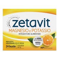 Zetavit Mg/K Integratore Di Magnesio E Potassio 24 Bustine 4g