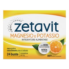 zetavit mg/k integratore di magnesio e potassio 24 bustine 4g