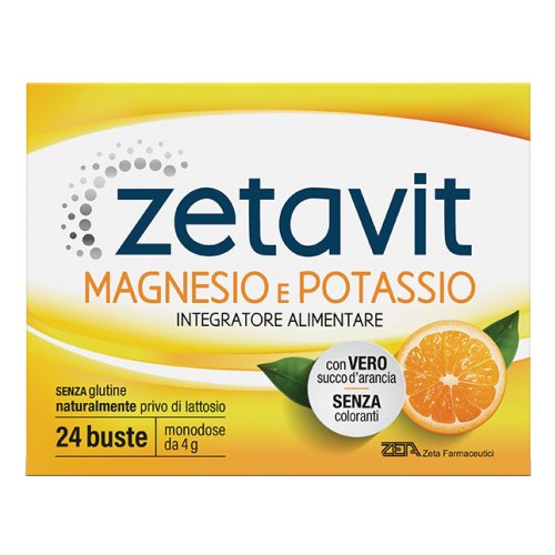 Zetavit Mg/K Integratore Di Magnesio E Potassio 24 Bustine 4g