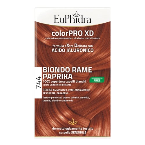 EuPhidra Color Pro Xd 744 Biondo Rame Paprika