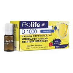 Prolife Vitamina D-1000 10 Flaconcini 8ml