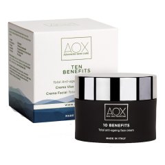 aox ten benefits crema viso invecchiamento cutaneo 50ml