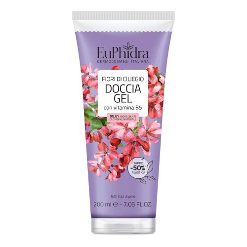 Euphidra Doccia Gel Al Profumo Di Fiori Ciliegio 200ml