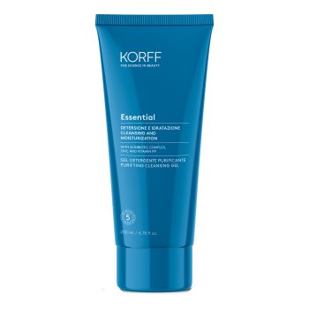 korff essential - gel detergente purificante 200ml