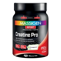 massigen sport creatine pro - 100% creatina pura polvere 250g