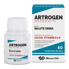 marco viti - artrogen osteo viti con vitamina d e k 60 compresse