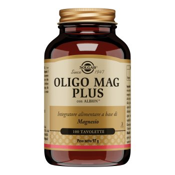 solgar - oligo mag plus 100 tavolette