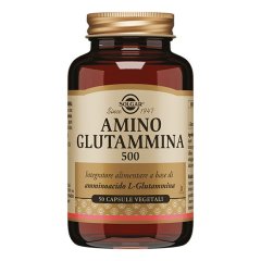solgar - amino glutammina 500 - 50 capsule vegetali	