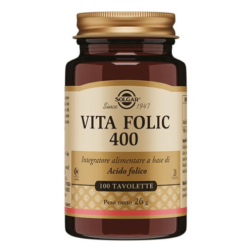 Solgar - Vita Folic 400 - 100 Tavolette	