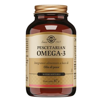 solgar - pescetarian omega 3 50 perle softgels
