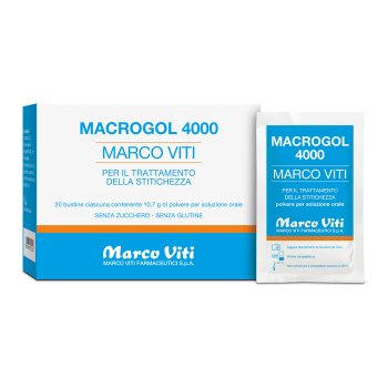 macrogol 4000 20 buste