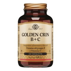 solgar - golden crin b + c 100 tavolette