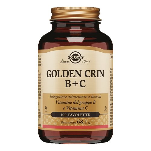 Solgar - Golden Crin B + C 100 Tavolette