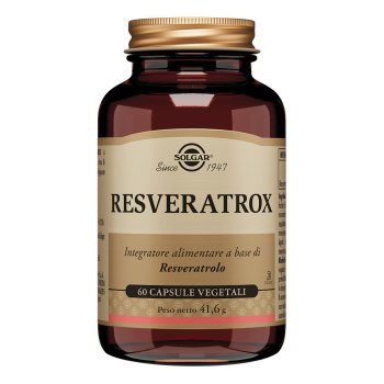 solgar - resveratrox 60 capsule vegetali
