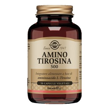 solgar - amino tirosina 500 50 capsule