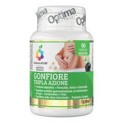 optima colours of life - gonfiore tripla azione 60 capsule vegetali