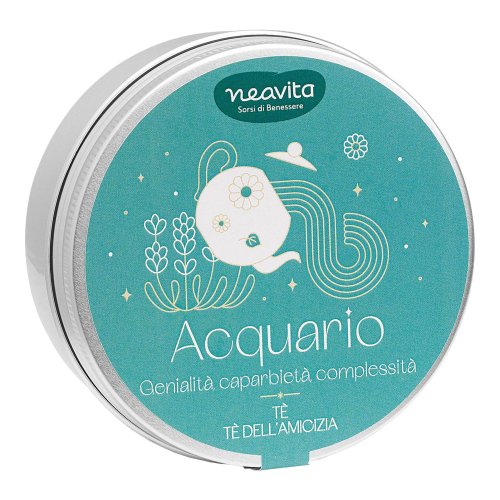 Neavita Tiny Tin In Lattina Infuso Tè dell’Amicizia 5 FiltroScrigno - Acquario