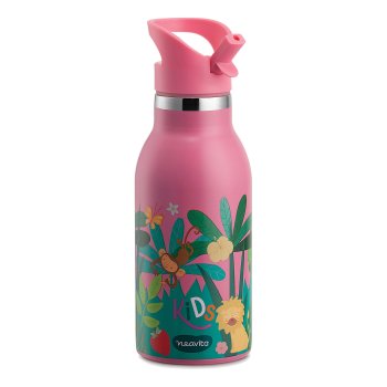 neavita kids bottiglia thermos rosa 400ml