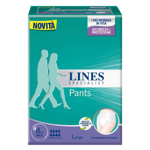 LINES SPECIALIST Pants Unisex Maxi L 8 Pezzi