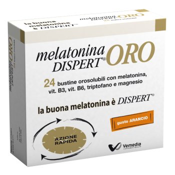 melatonina dispert oro 24bust
