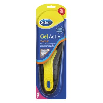 scholl gel activ solette work donna - solette scarpe da lavoro e scarpe sportive