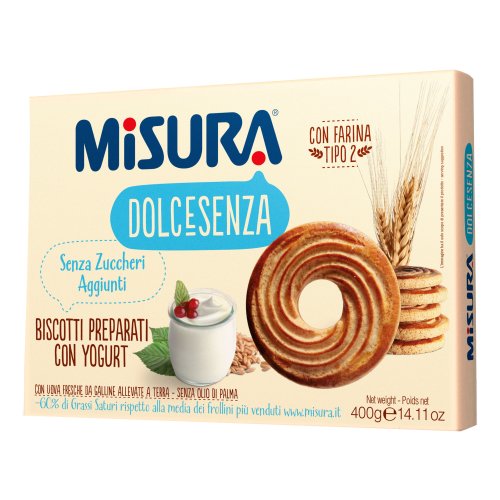 MISURA DOLCESENZA BISC YOG400G