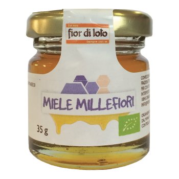 fior di loto mini miele millefiori bio 35g