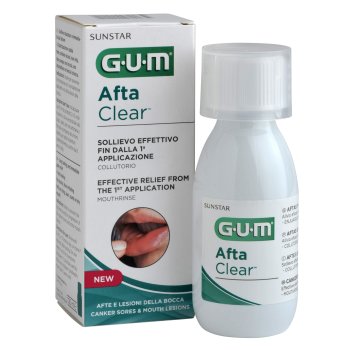 gum aftaclear rinse 120ml