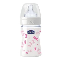 chicco biberon 20711.10 vt girl sil 150ml