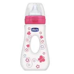 chicco biberon 20625.10 pass girl sil 240ml