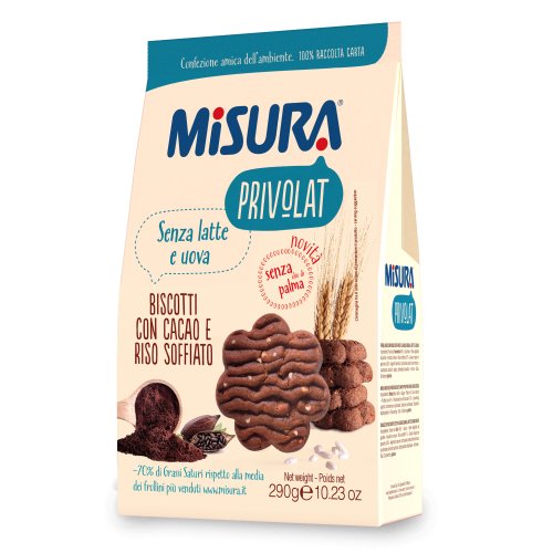 MISURA Bisc.Cacao R/Soff.290g