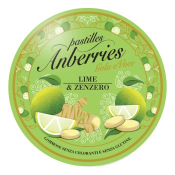 anberries lime & zenzero