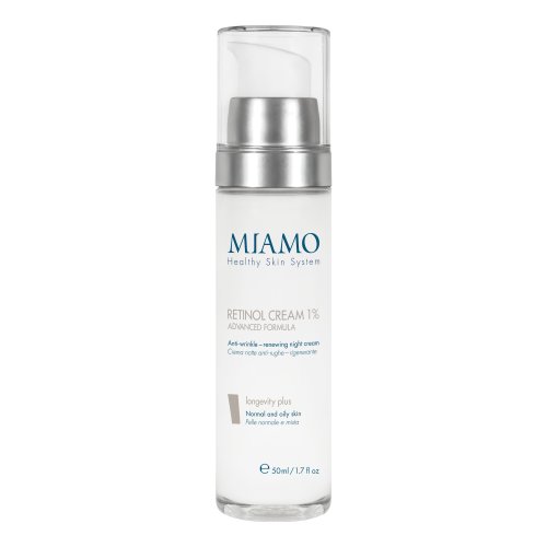 Miamo Retinol Cream 1% Advanced Formula Trattamento Notte Rigenerante Intensivo Foto-Invecchiamento 50ml Miamo Retinol Cream 1% Advanced Formula Trattamento Notte Rigenerante Intensivo Foto-Invecchiamento