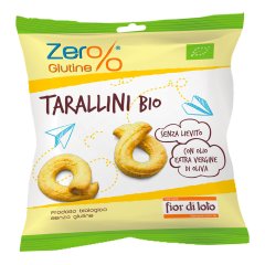 Fior di loto Zero% Glutine Tarallini bio Monoporzione 30g