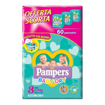 pampers baby dry t dwct mid60p