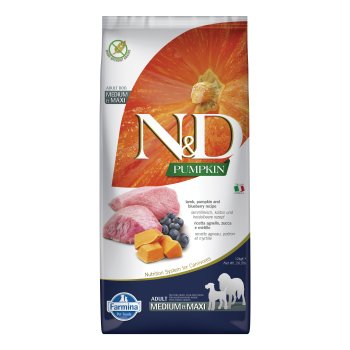 n&d pumpkin adult med&max agne